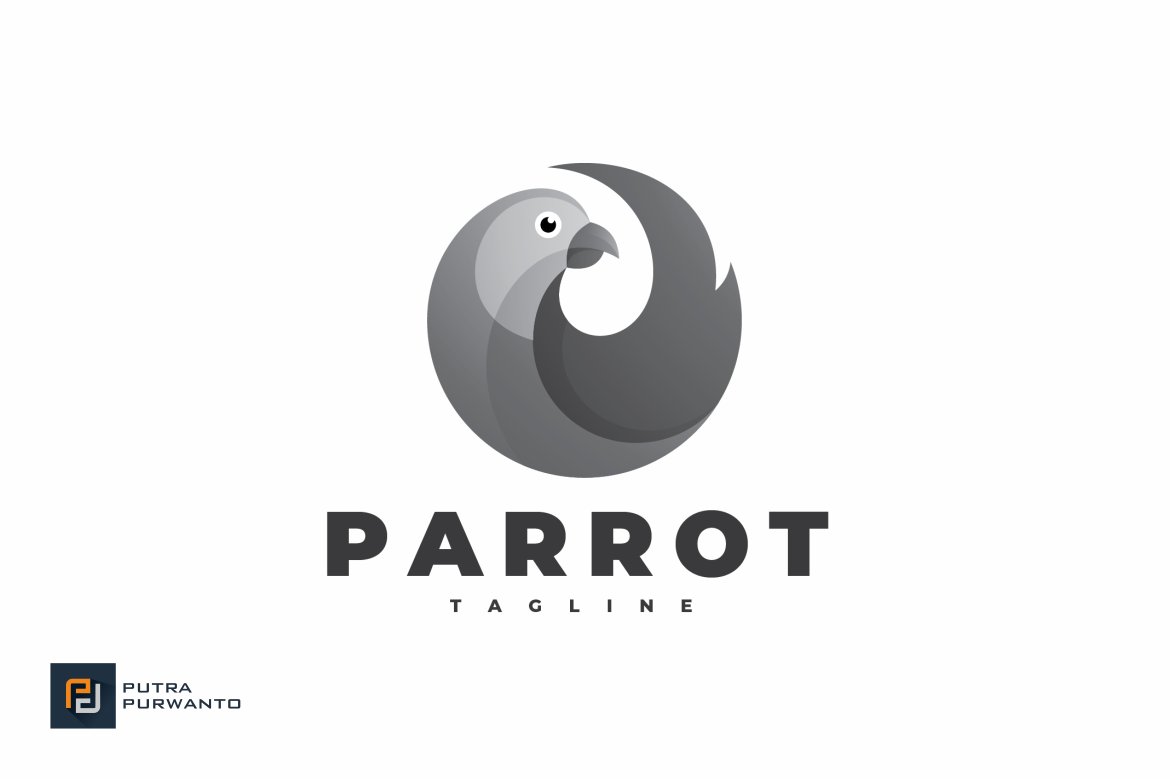 Parrot - Logo Template preview image.