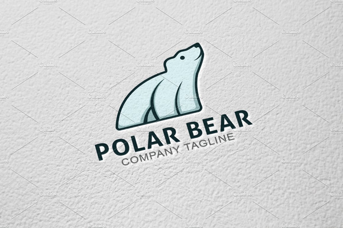 Polar Bear - Logo Template cover image.