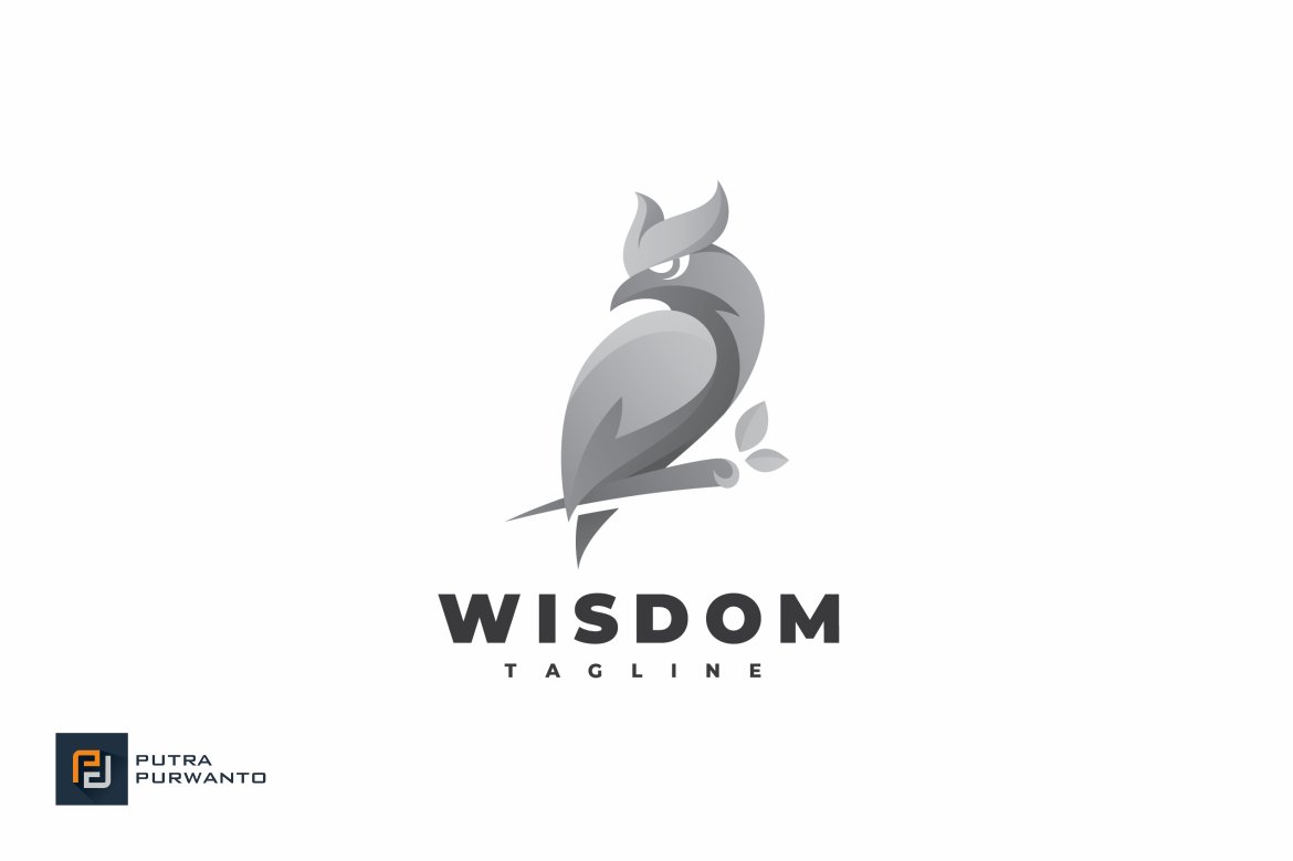 Owl Bird - Logo Template preview image.