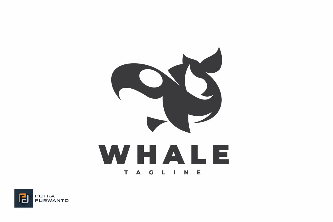 Whale - Logo Template preview image.