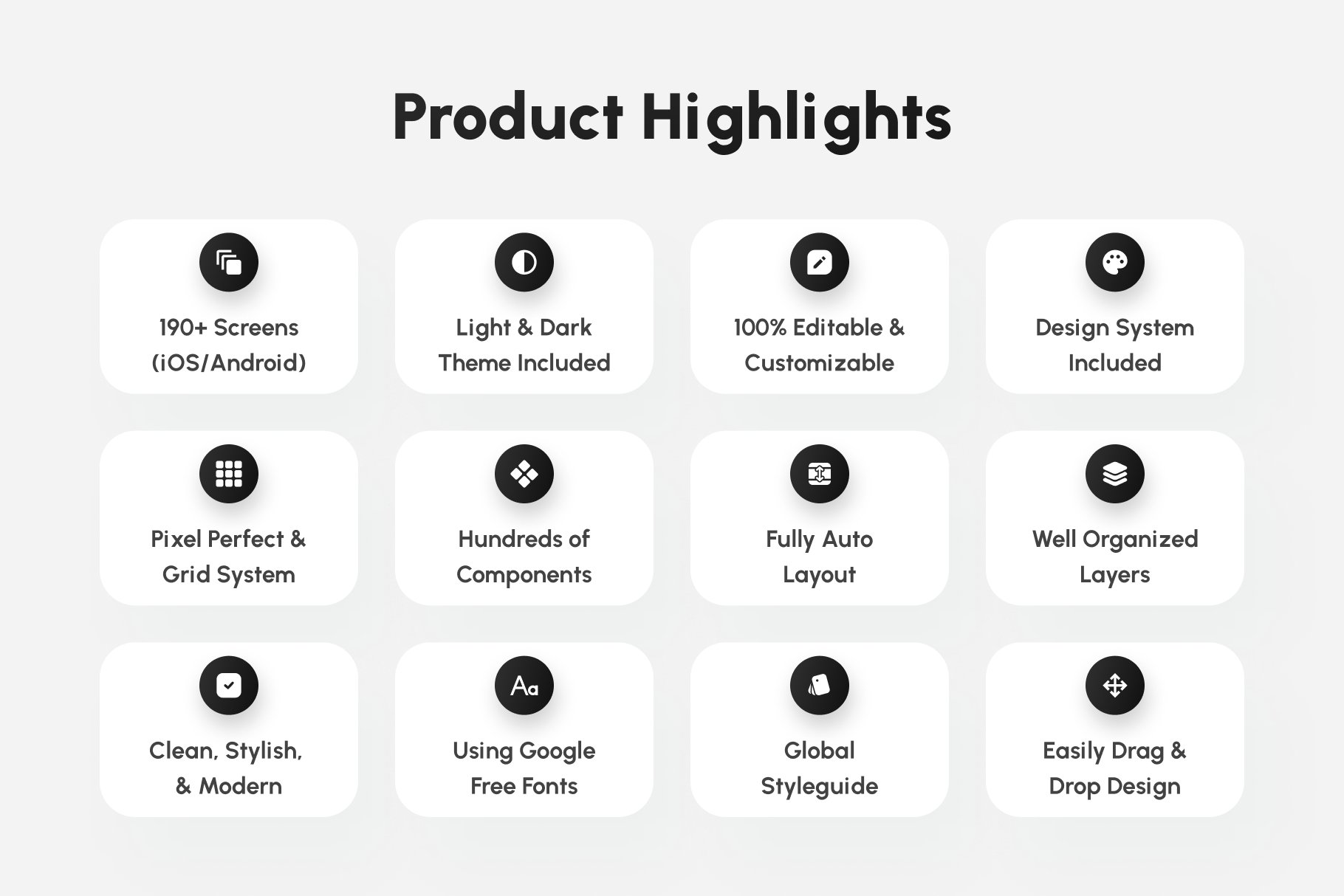 E-Commerce & Online Shop App UI Kit preview image.