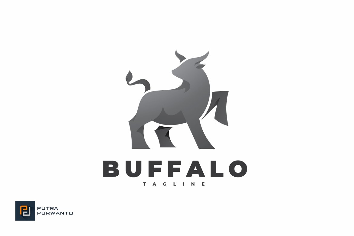 Buffalo - Logo Template preview image.