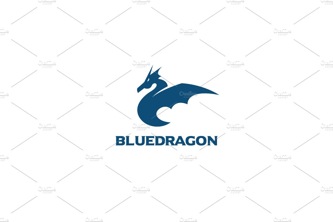 Blue Dragon Logo preview image.
