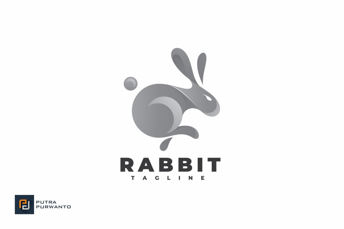 Rabbit - Logo Template preview image.