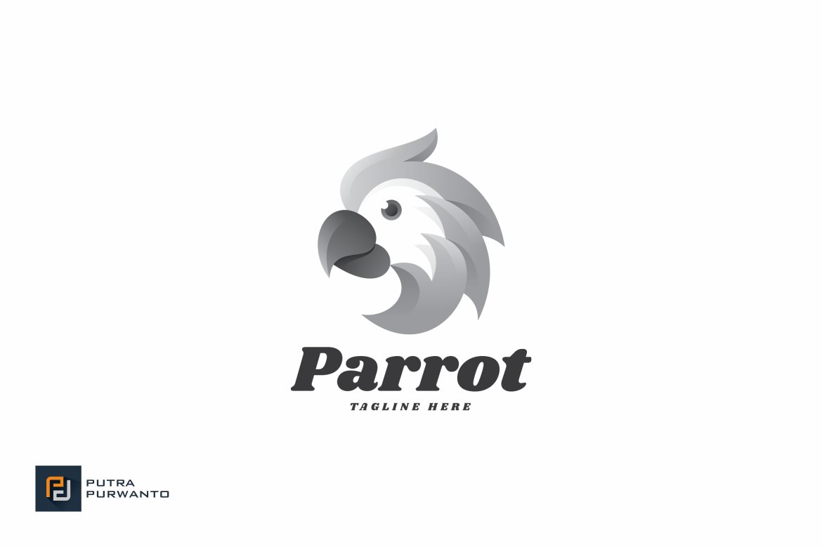 Parrot - Logo Template preview image.