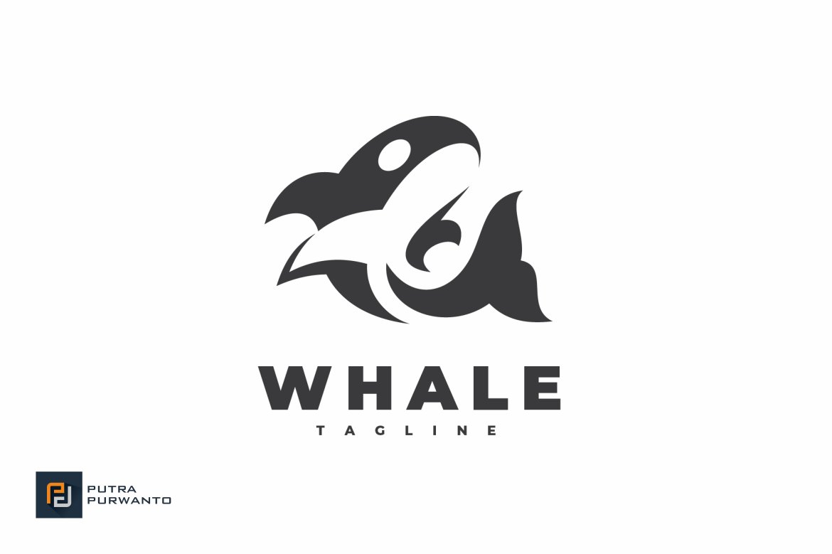 Whale - Logo Template preview image.