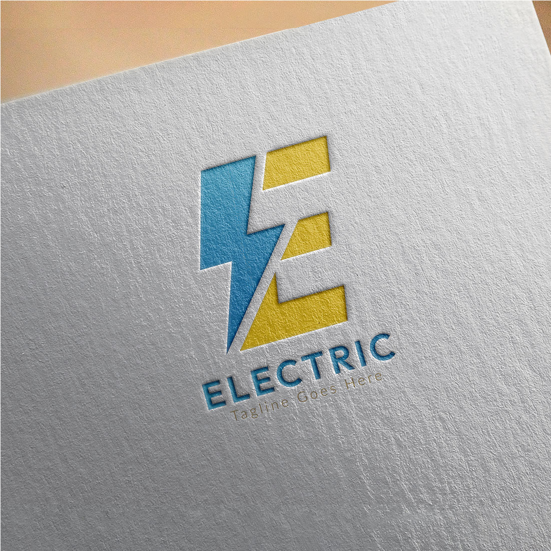 Electric Logo Template, E Letter Logo Design preview image.