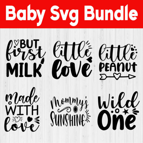 Baby Svg Bundle Vol4 cover image.