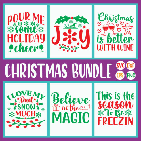 Christmas Svg Bundle Vol40 cover image.