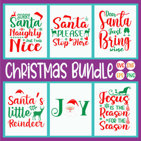 Christmas Design Bundle Vol52 cover image.