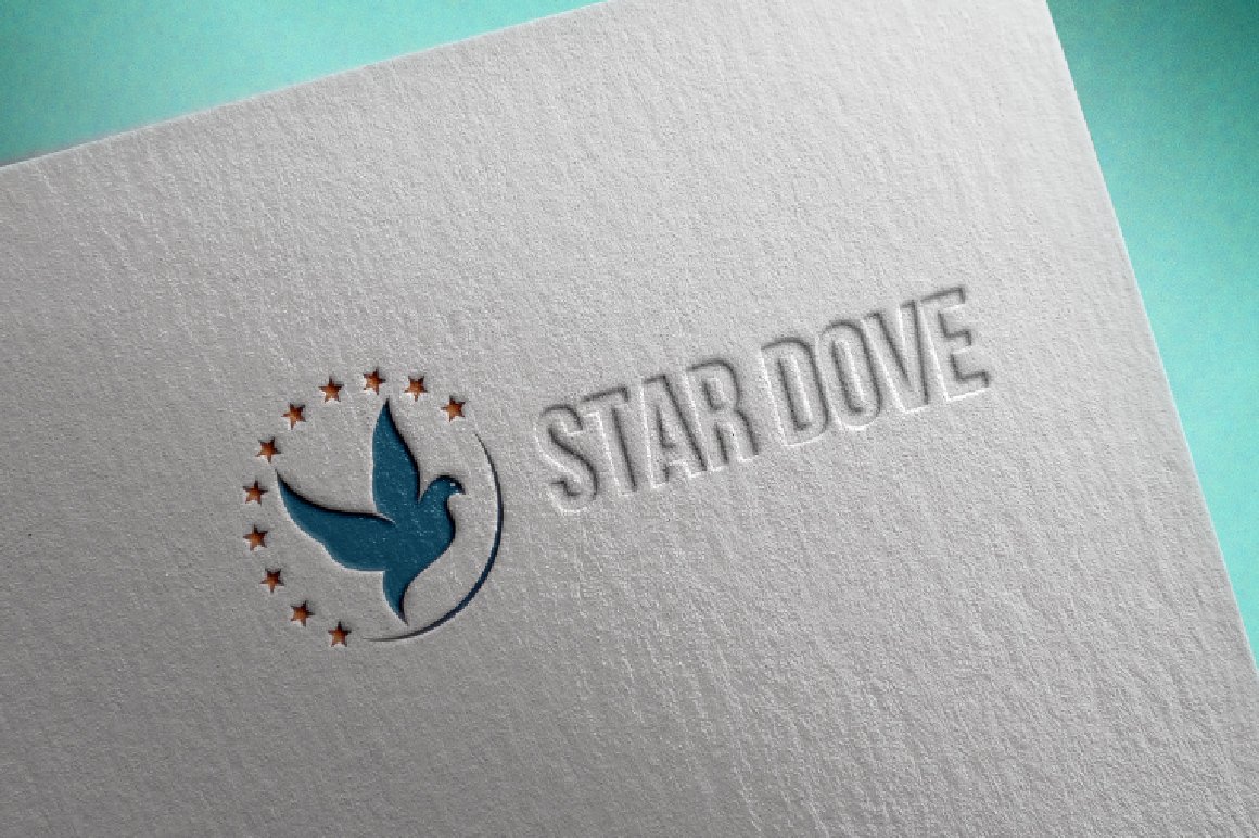 Dove Logo Flying with Star cover image.