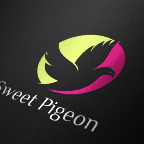 Sweet Pigeon Bird in Peace Logo cover image.