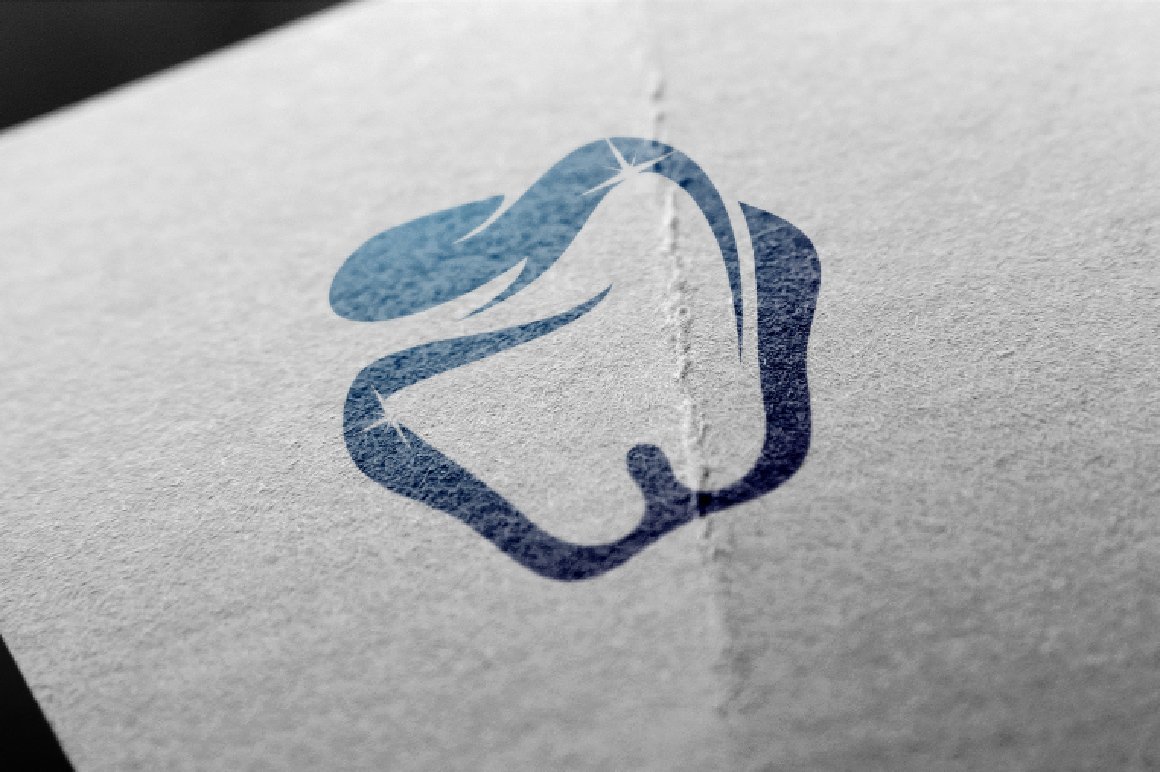 Clean Dental Dentist Logo Symbol preview image.