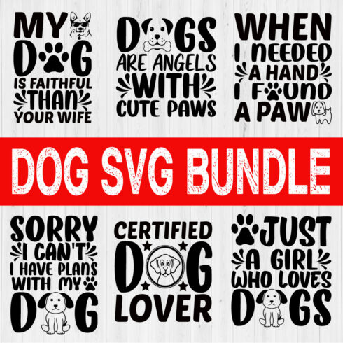 Dog Svg Bundle Vol7 cover image.