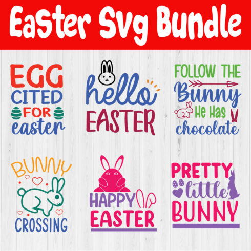 Easter Svg Design Bundle Vol2 cover image.