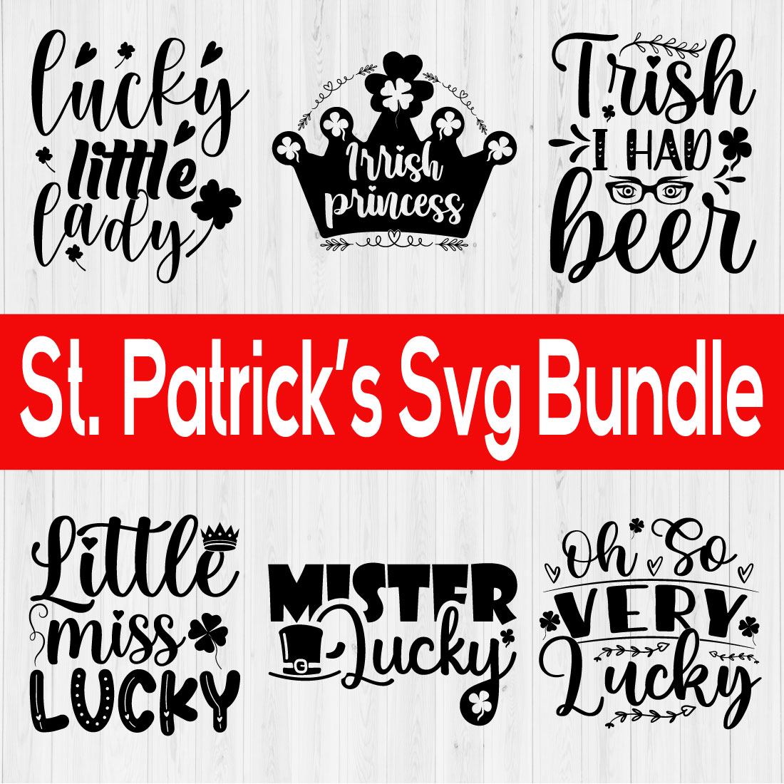 St Patrick's Svg Bundle Vol1 cover image.