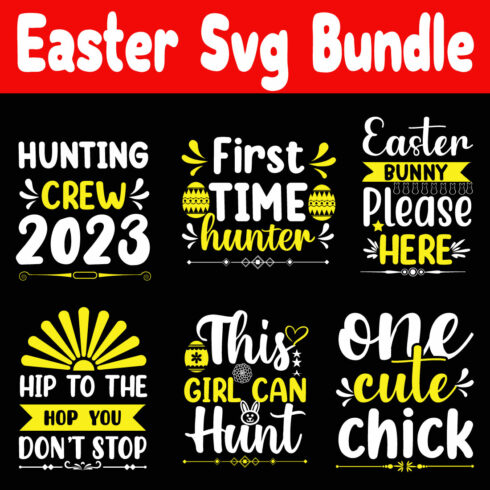 Easter Svg Design Bundle Vol10 cover image.