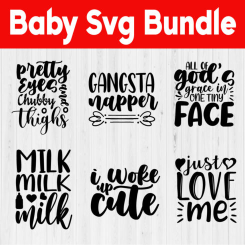 Baby Svg Bundle Vol1 cover image.