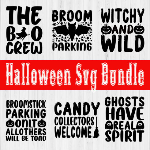 Halloween Svg Design Bundle Vol16 cover image.