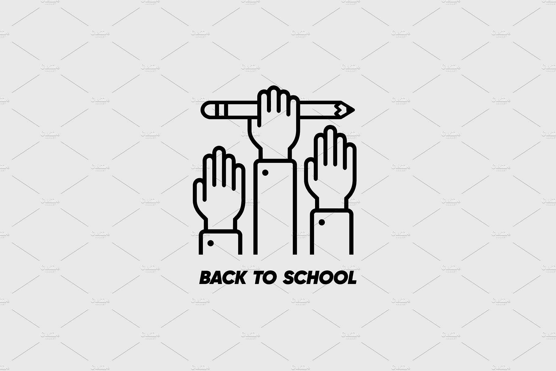 Back to School Icon. Education Icon. preview image.