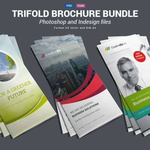 Bundle of Trifold Brochures cover image.