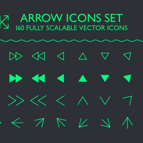 Arrow Icons Set cover image.