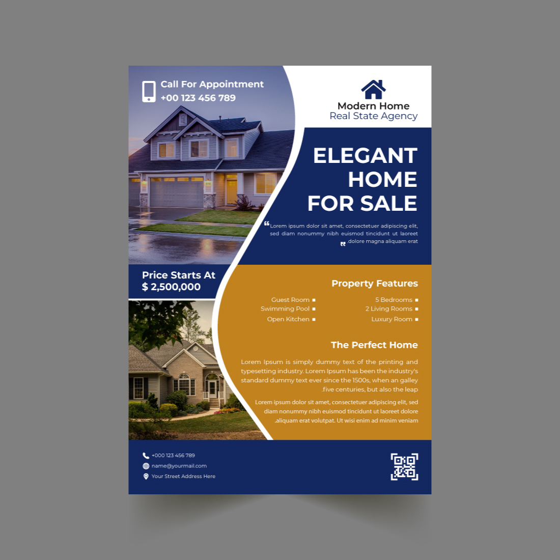 Real Estate Flyer preview image.