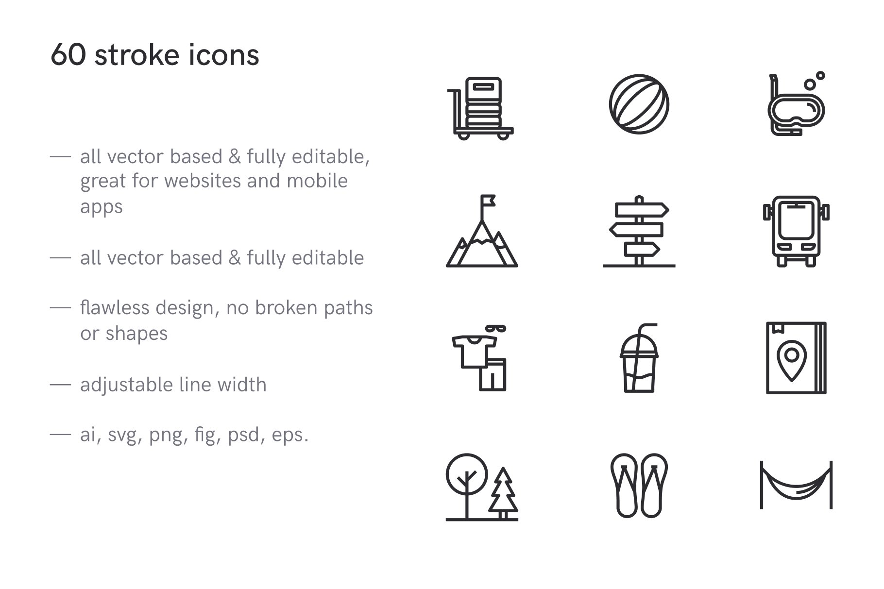 Vocation Icons (60 Icons) preview image.