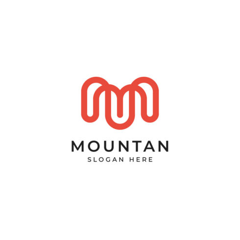 Mountan M Letter Logo cover image.