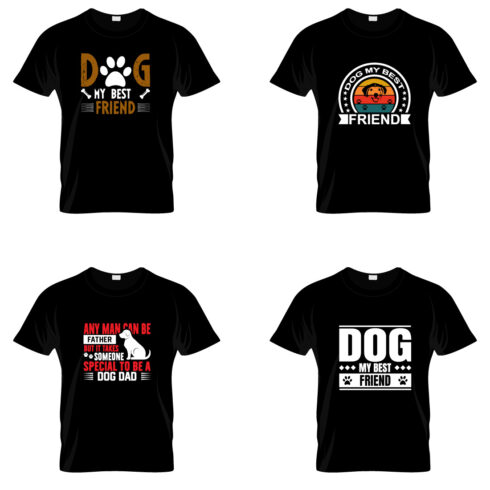 Dog T- Shirt Design Bundle cover image.