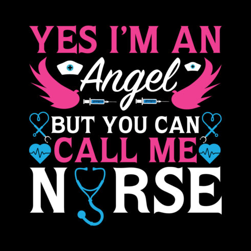 Simple Nurse T shirt design cover image.