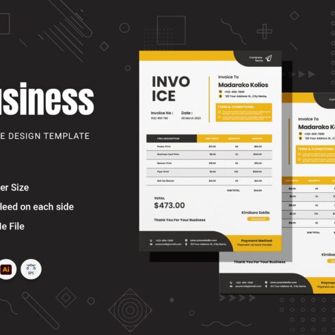 Business Invoice cover image.