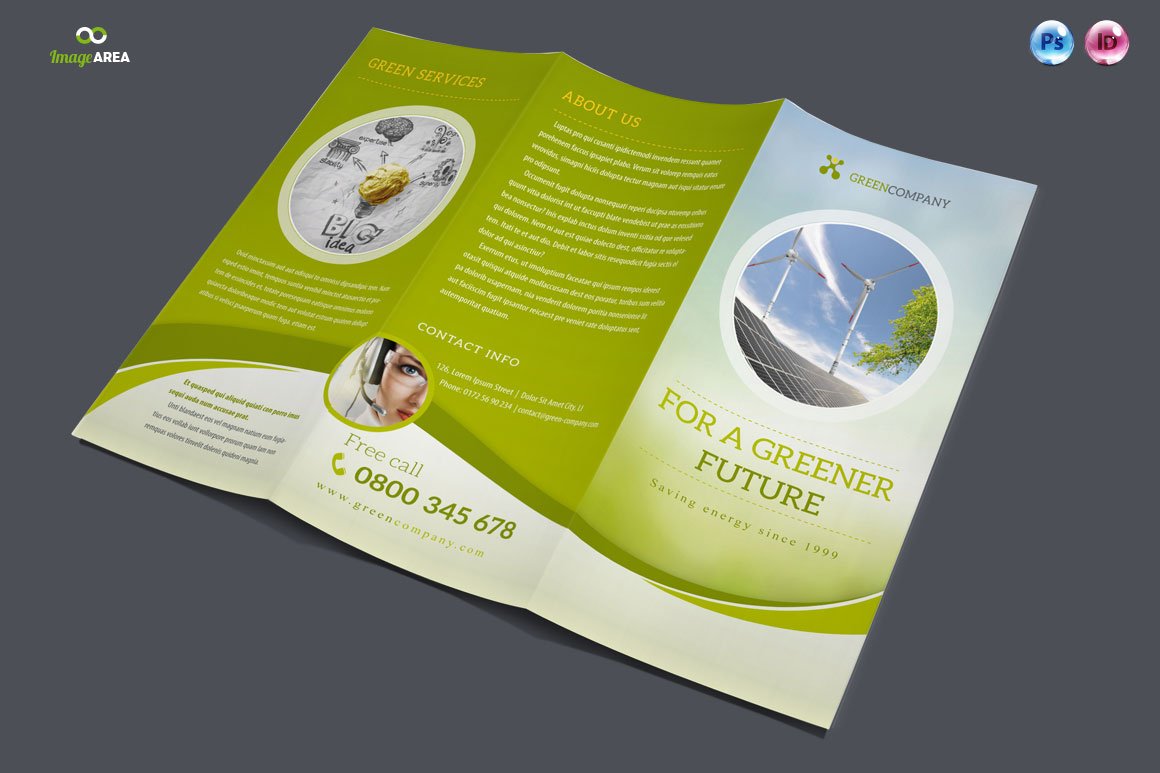 Bundle of Trifold Brochures preview image.