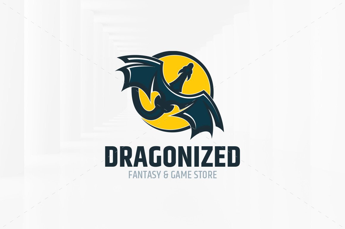 Dragonized Logo Template cover image.