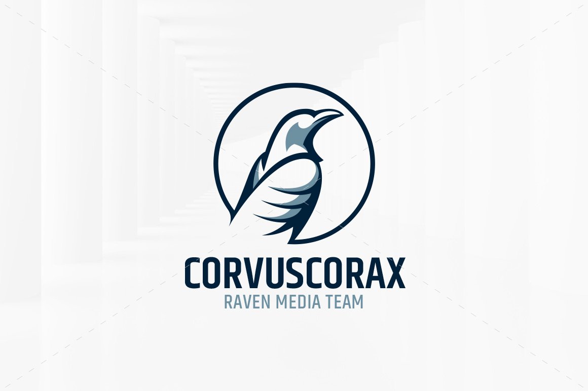Raven Logo Template cover image.