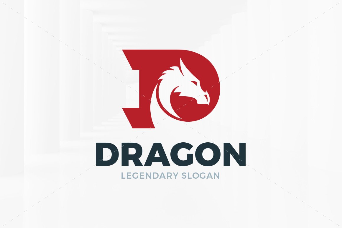 Dragon - Letter D Logo cover image.