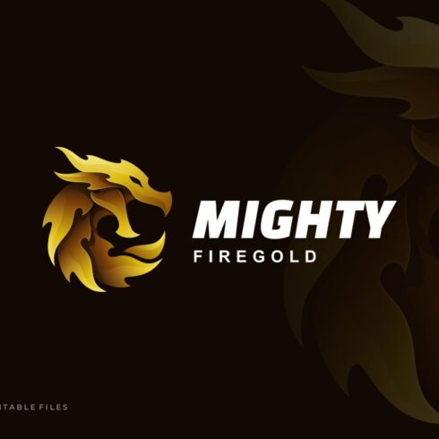 Mighty Dragon Gradient Logo cover image.