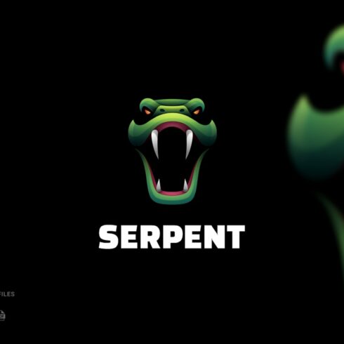 Serpent Gradient Colorful Logo cover image.
