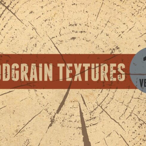 12 Vector Wood Grain Textures cover image.