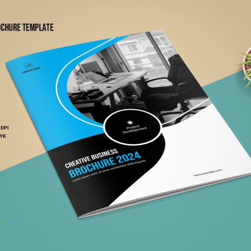 Business Brochure Template cover image.