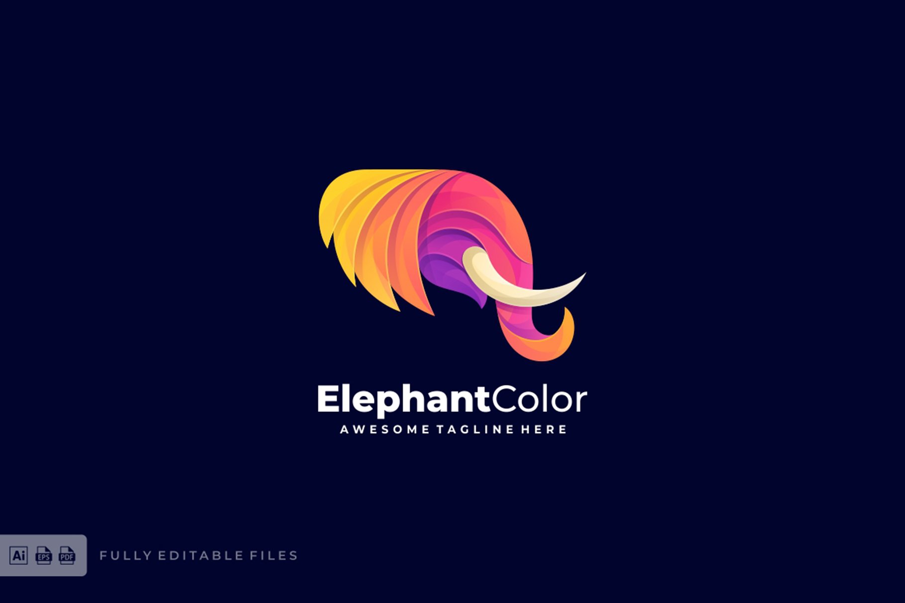 Elephant Colorful Logo cover image.