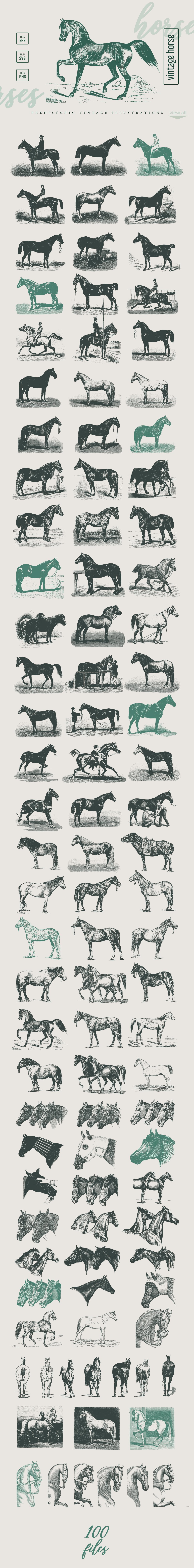Vintage Horses preview image.