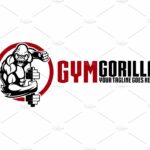 Gorilla Gym Mascot – MasterBundles