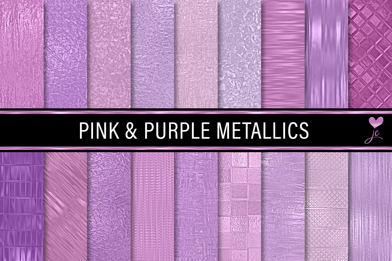 Pink and Purple Metallics cover image.