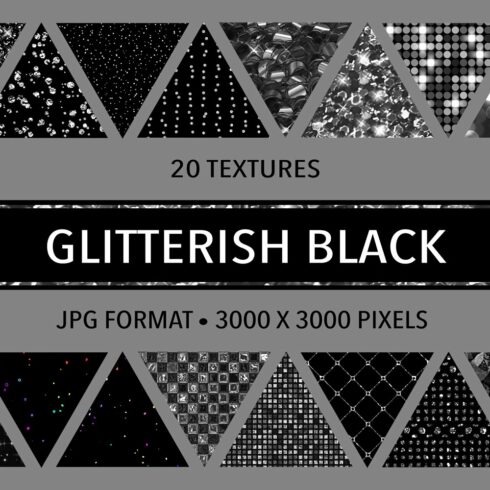 Glitterish Black cover image.