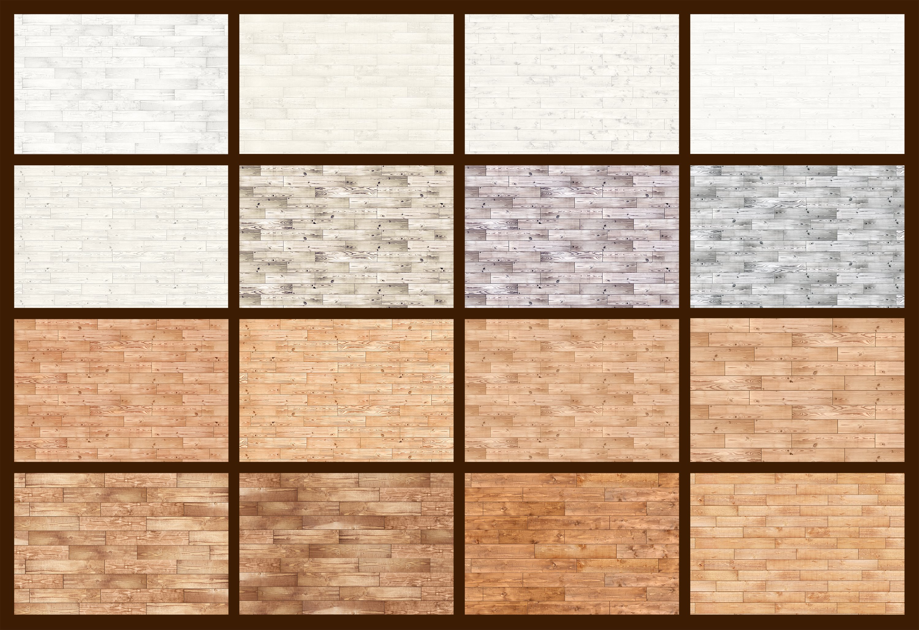 16 Wooden Background Textures Pack preview image.