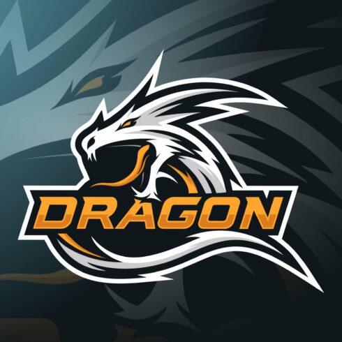 Dragon Mascot Esport Logo cover image.