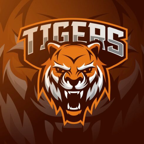 Tiger Mascot Esport Logo cover image.