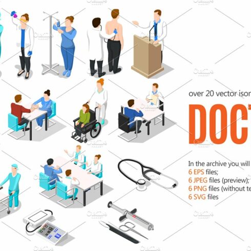 Doctor Isometric Set cover image.