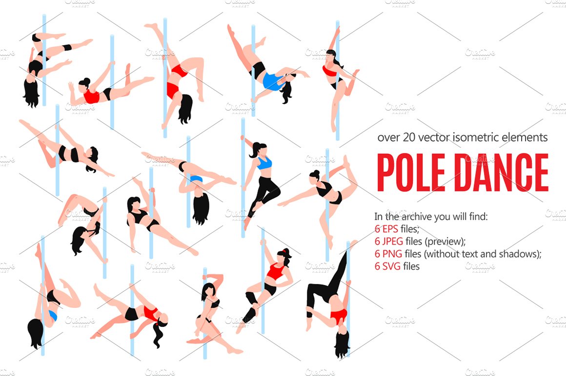 Pole Dance Isometric cover image.